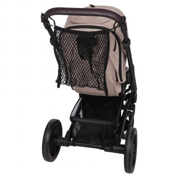 DOOKY Stroller Net Bag Verkkokassi, MUSTA