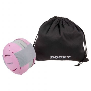 II-LAATU PAKKAUS! DOOKY Earmuff Baby KUULOSUOJAIMET 0-36 kk, PINKKI