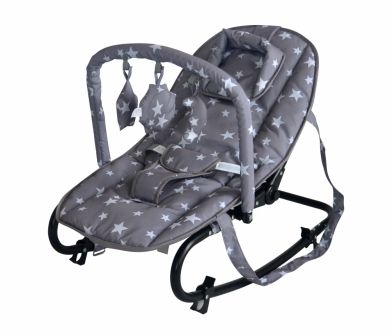 B&BABYBUS Swingy SITTERI, Grey Stars