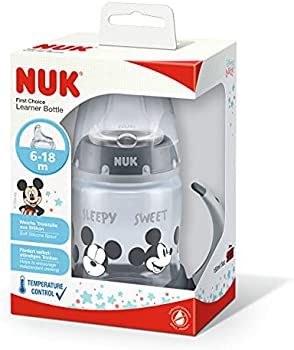 NUK FC Temp Control NOKKAPULLO 150 ml MICKEY/MINNIE (ilmeet)