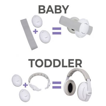 DOOKY 2-in-1 Baby & Toddler KUULOSUOJAIMET