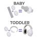 DOOKY 2-in-1 Baby & Toddler KUULOSUOJAIMET