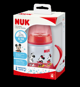 NUK FC Temp Control NOKKAPULLO 150 ml  MICKEY/MINNIE