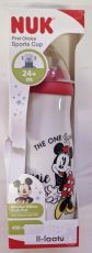 II-LAATU PAKKAUS! NUK Mickey Sports Cup 450ml, Minnie Valkoinen